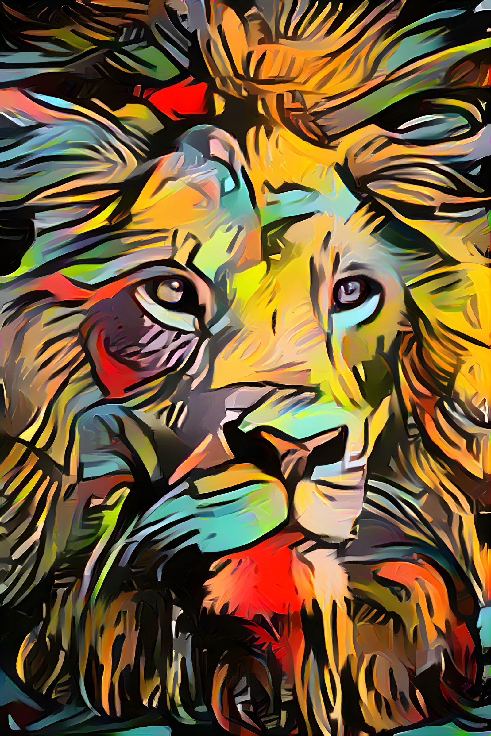 Cartoon Lion
