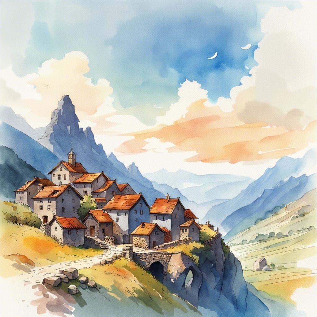 Stone village