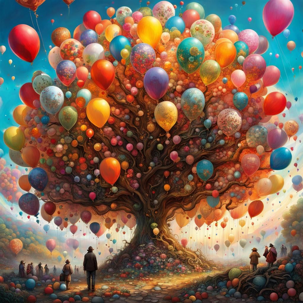 Party tree  by @Martina