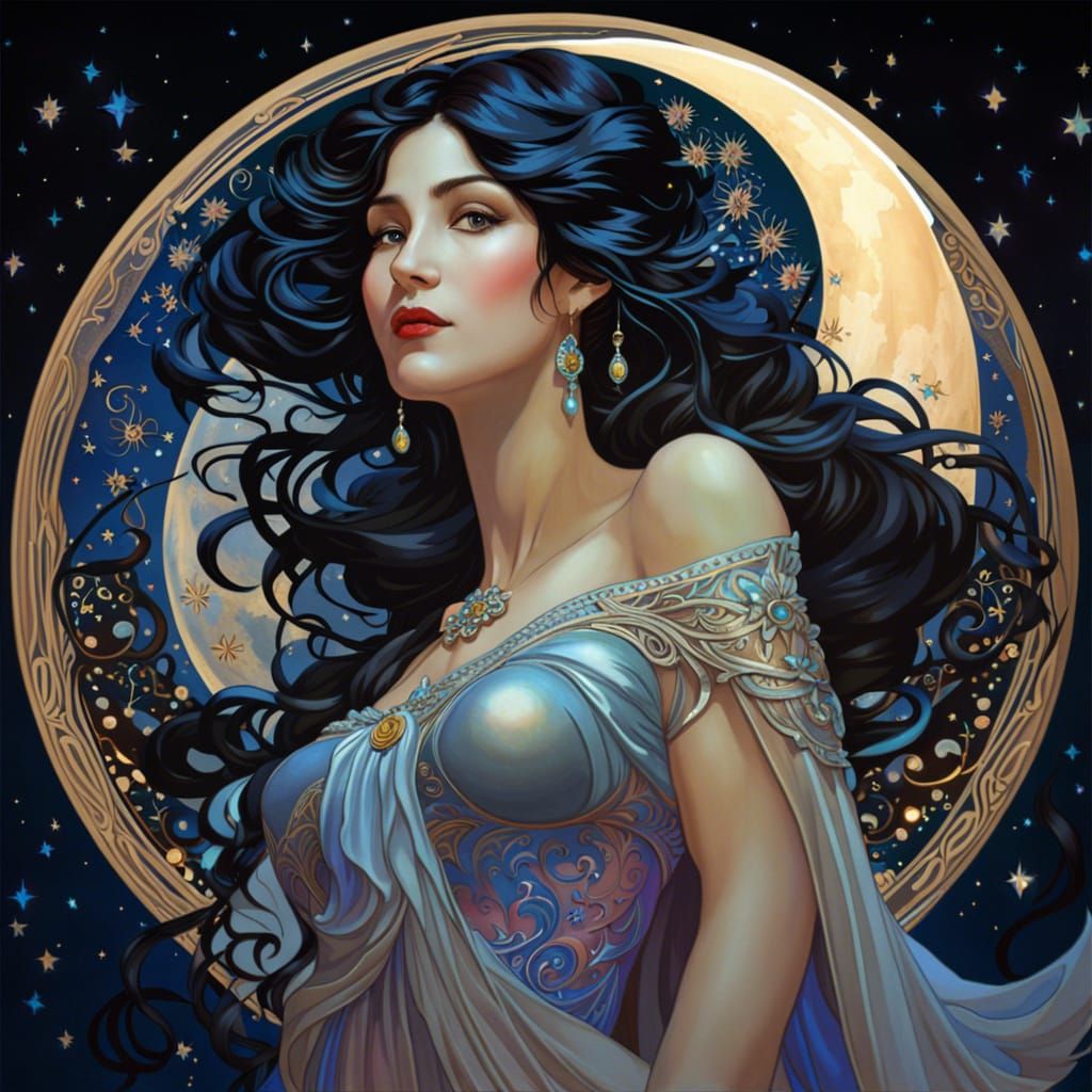 Goddess of Night  by @DW