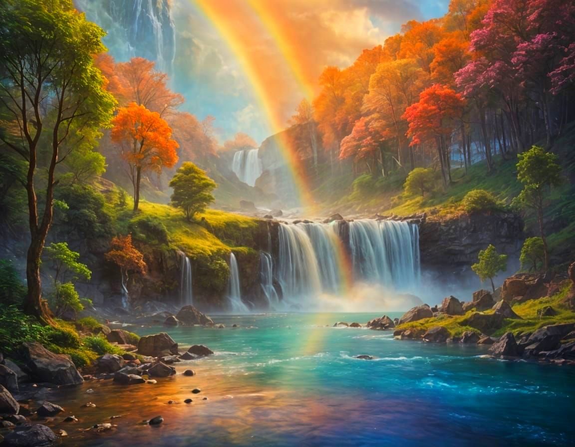 "Rainbow Falls"