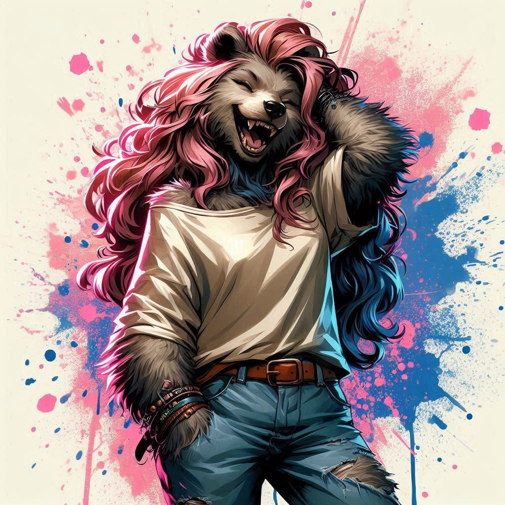 Bearly contained Joy