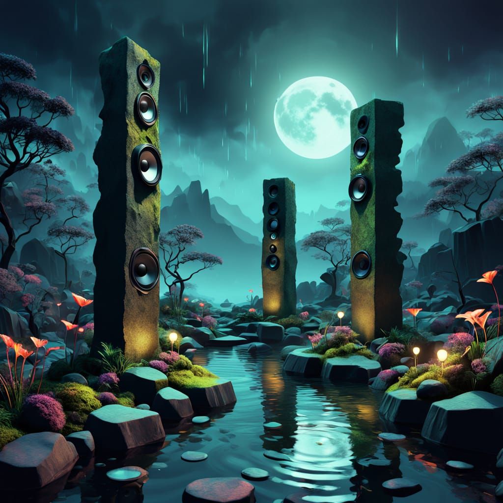 Gothic Ruins Erupt with Otherworldly Energy