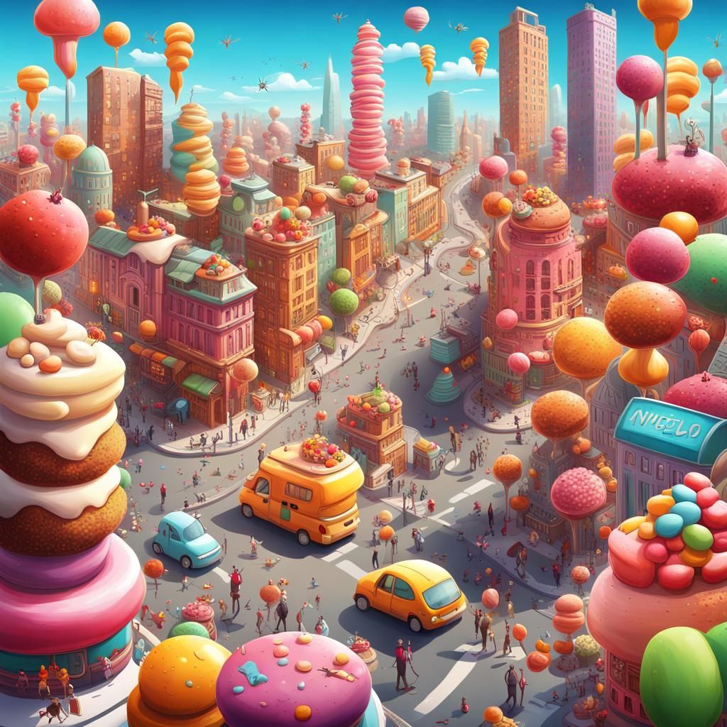 City of Sweets 2  by @INformigados