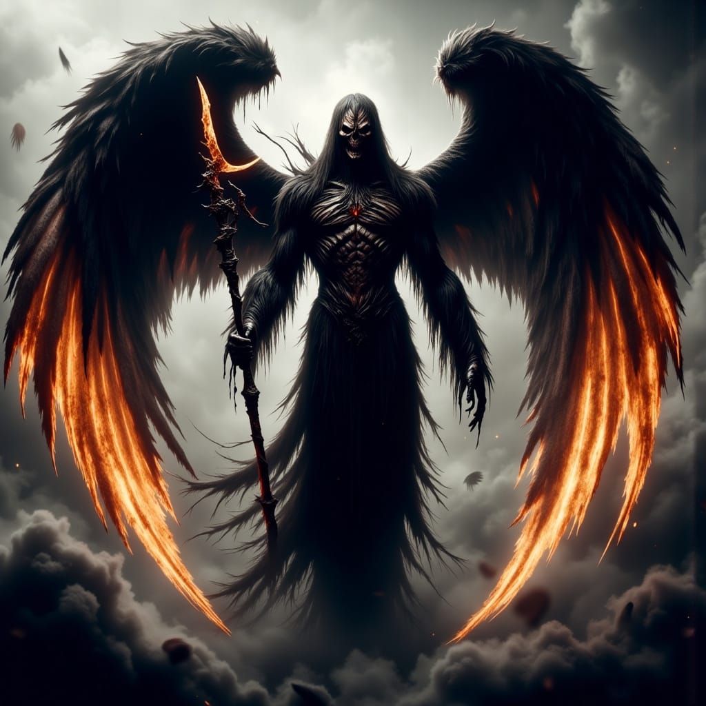 <lora:Screamo Flux Edition:1.0> <lora:Morbid:1.0> 4K HD, 3D, Highly Detailed, Intricate, Photo-realistic, Digitally enhanced Image of the Di...