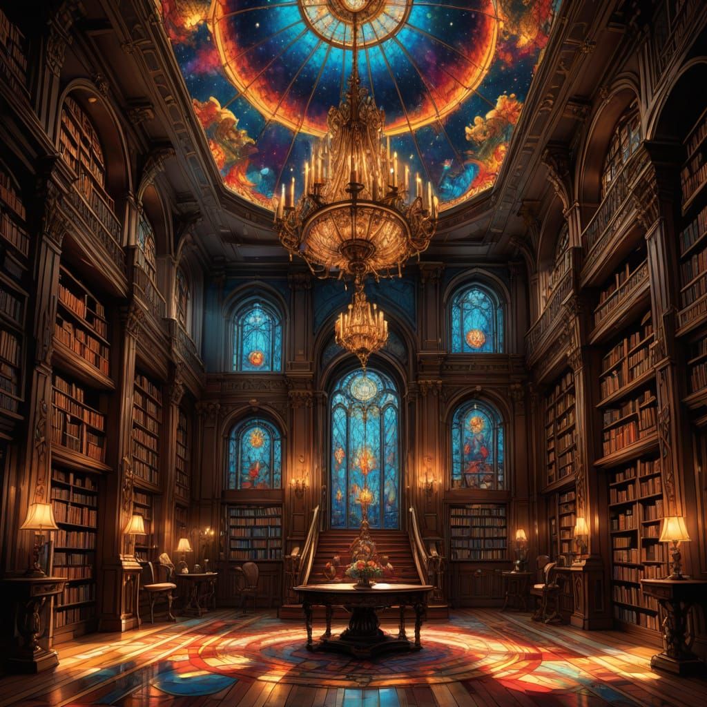 Fairy tale library!  by @Tj