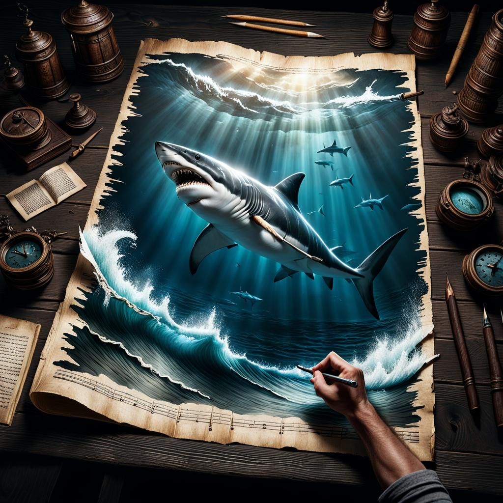 shark tale  by @Dahut