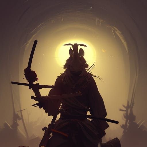 "Moon"Samurai Rabbits