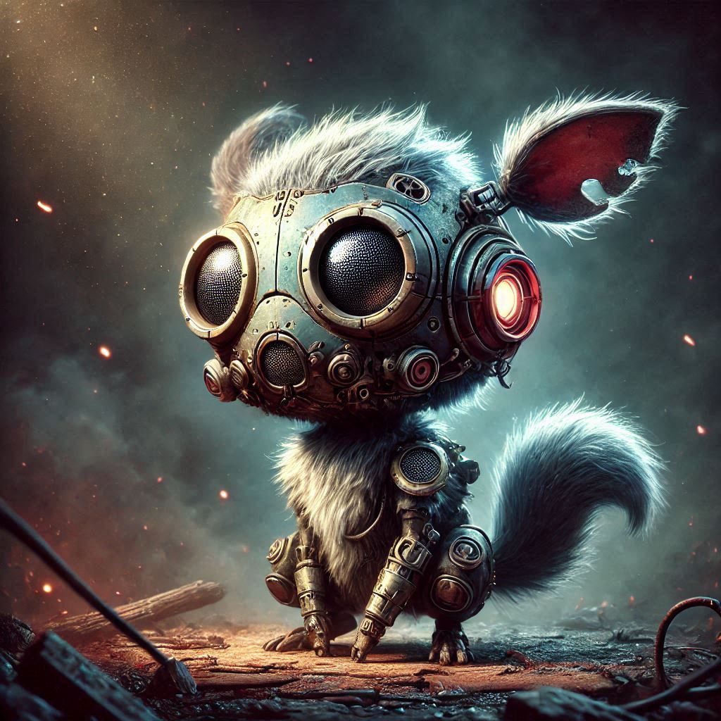 adorable fairy-tale fantasy creature portrait..