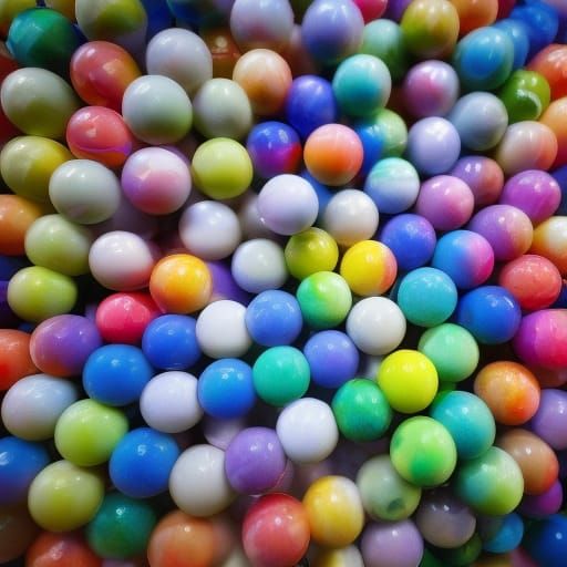 Marble pile