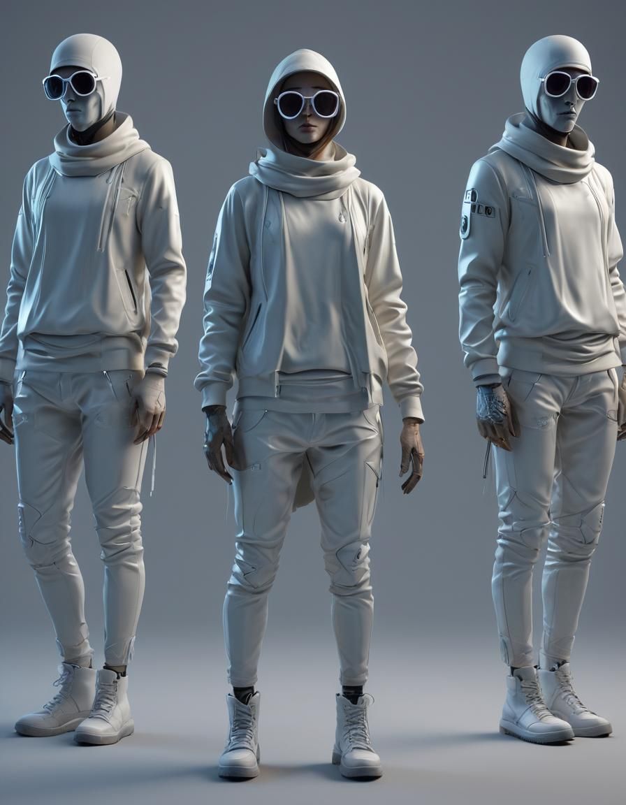 alien wearing hipster style outfits :: volumetric lighting ,...