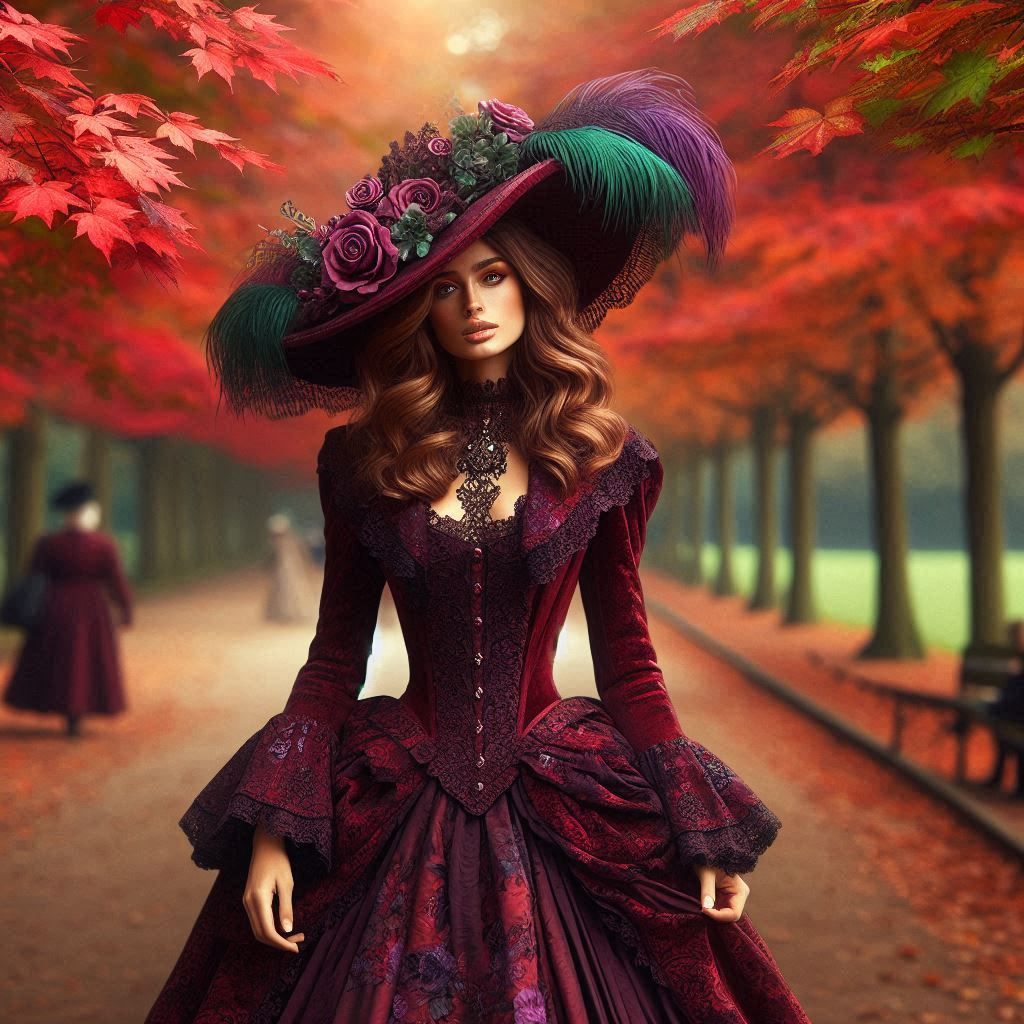 BEAUTIFUL VICTORIAN WOMAN   by @Win888