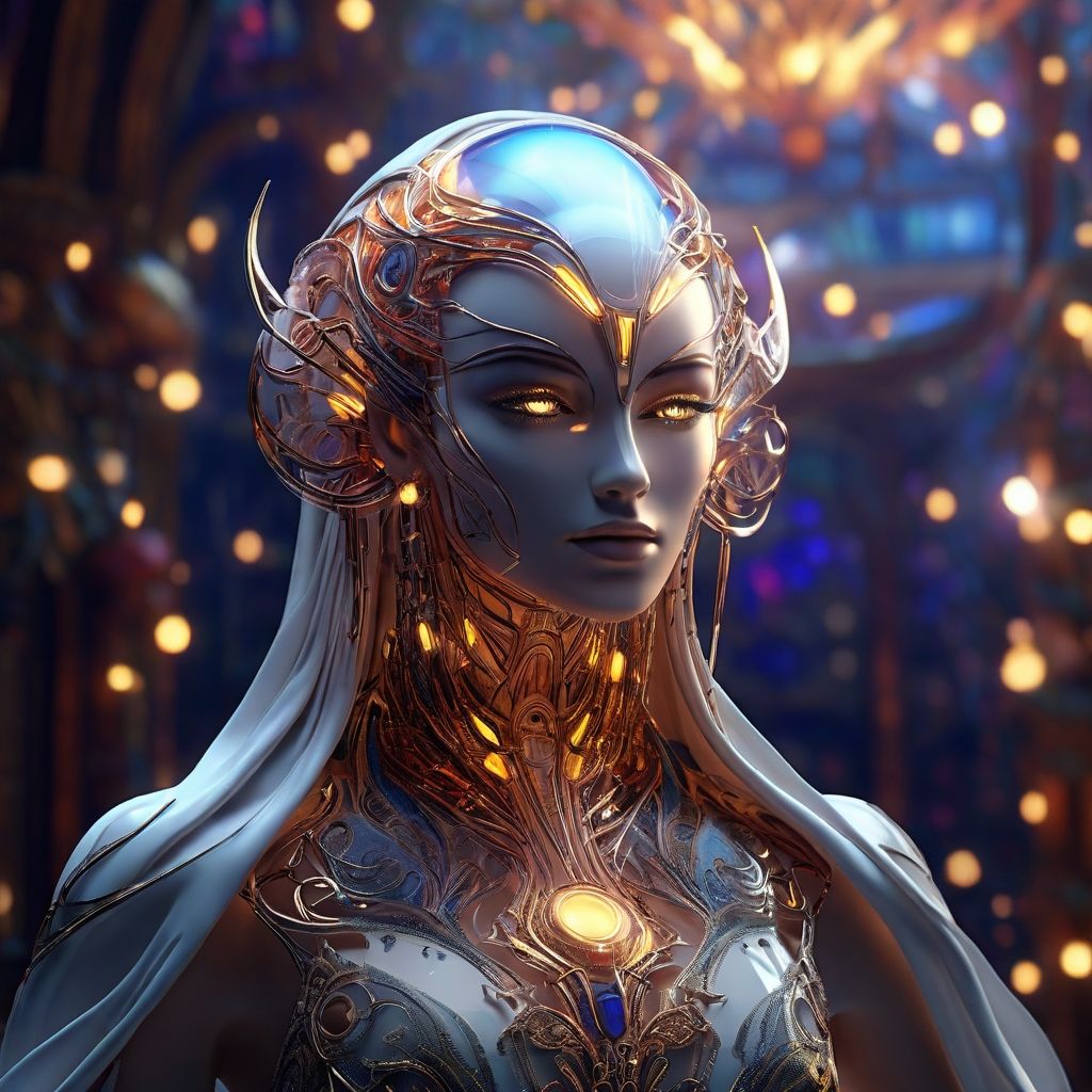 / contrast of modern technology mixed with ancient allure /