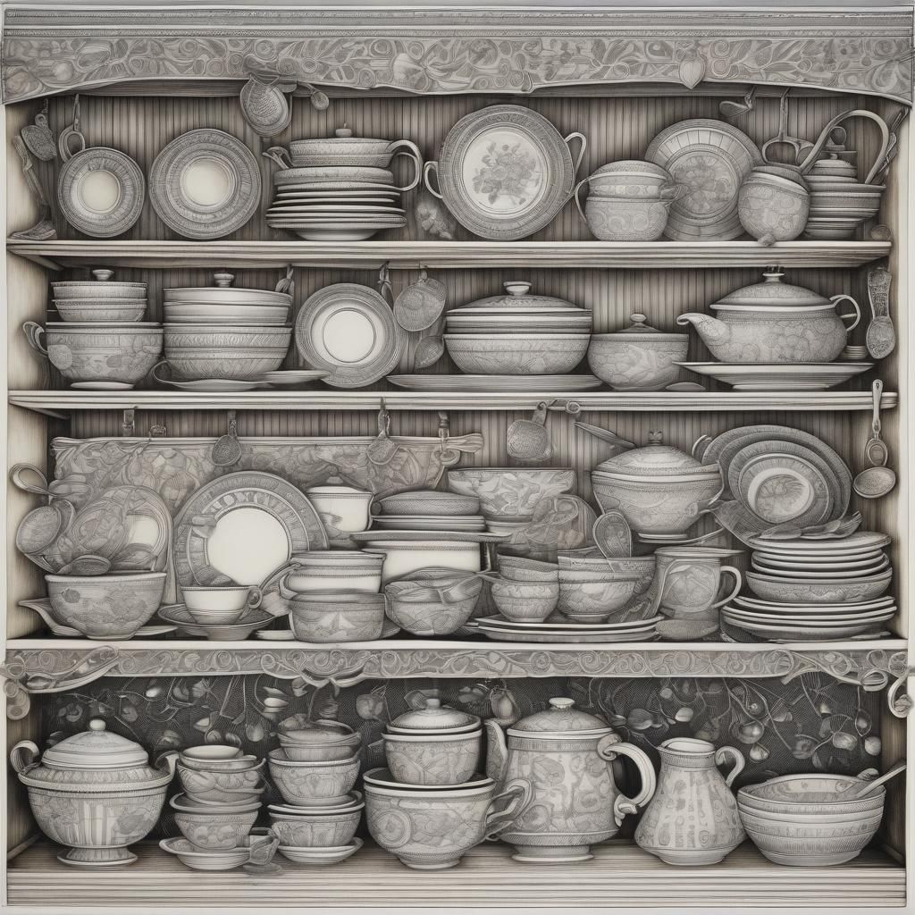 GRANDMOTHER'S DRESSER