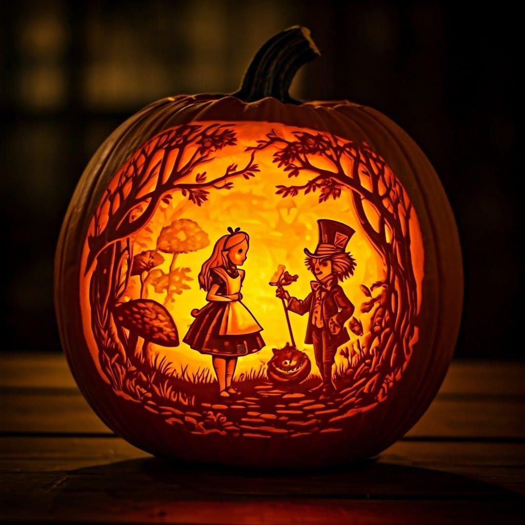 Alice pumpkin   by @Sarah 