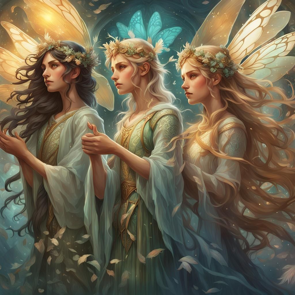 The Openness of the Enchanted Realm-The fairies whispered am...
