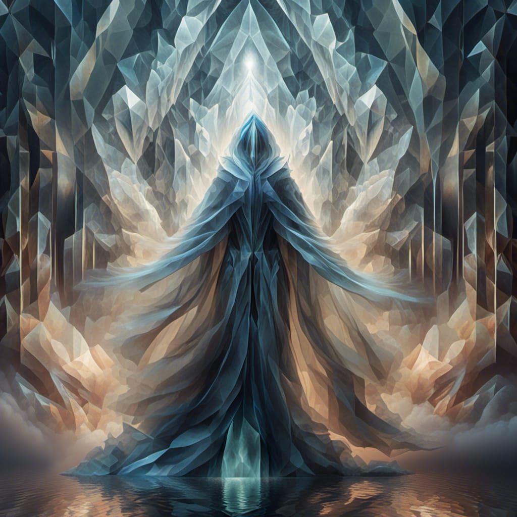 <lora:Crystalline Meta:1.0>