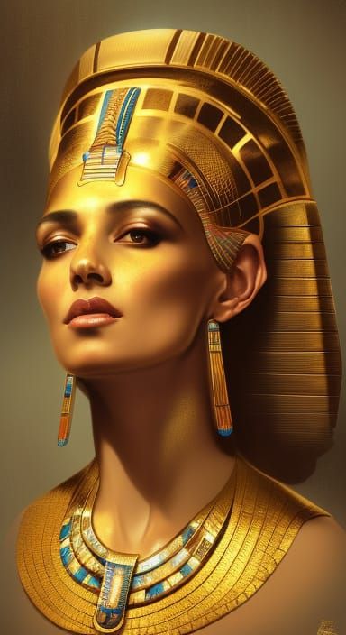 Cleopatra - AI Generated Artwork - NightCafe Creator