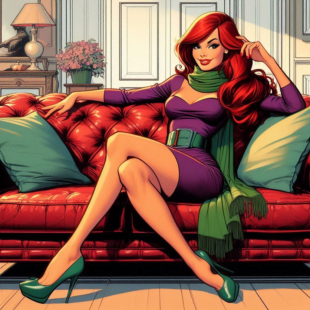 "Relaxing with Daphne"