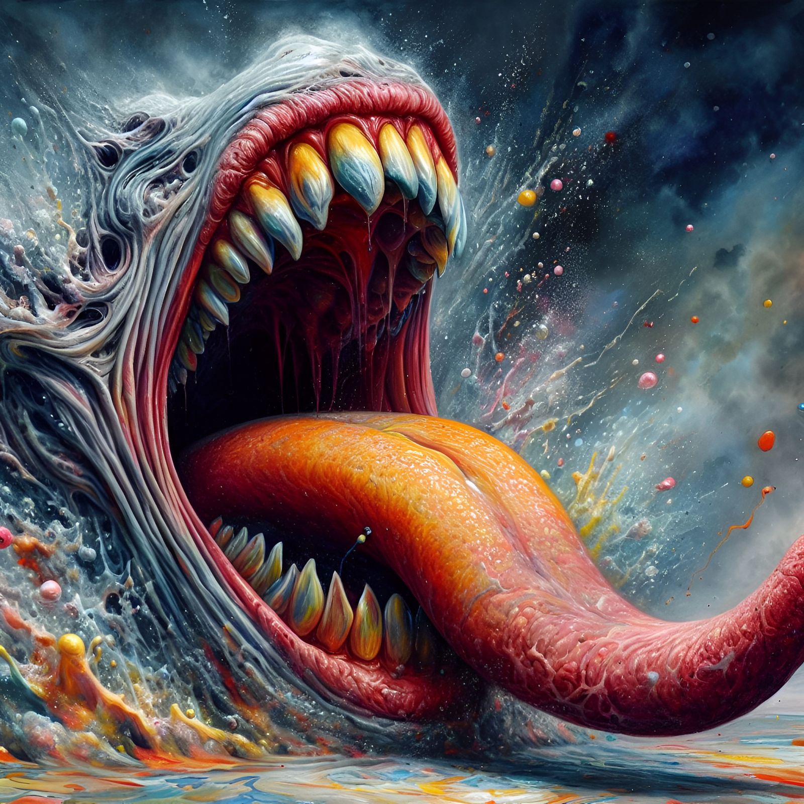 Hysterical Screaming Tongue