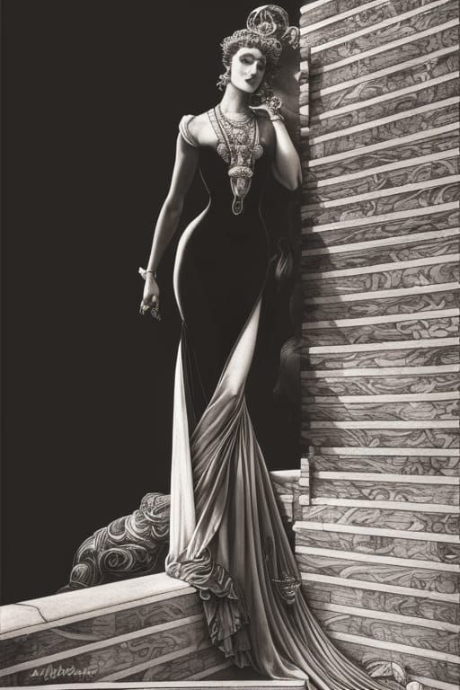 tall woman