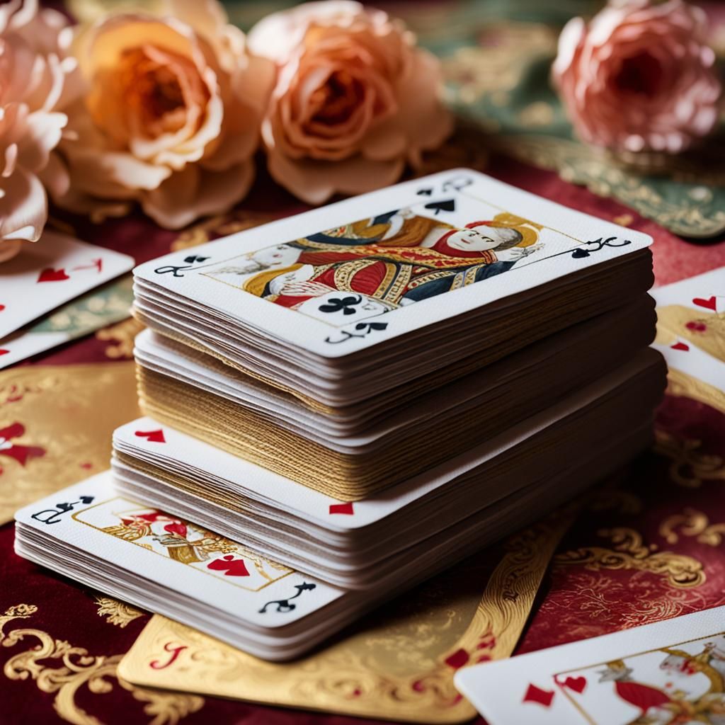 Spielkarten erhielten cœur (Herz), pique (Lanze), trèfle (Kleeblatt) und carreau (Quadrat)