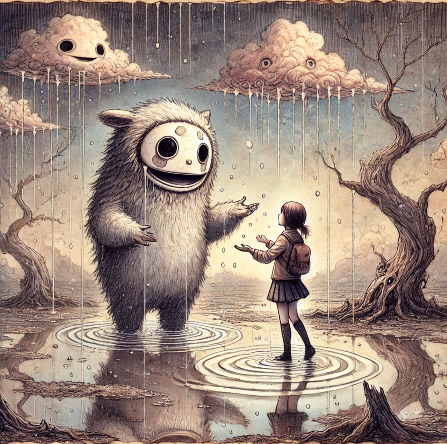 “ When life throws you rain, play in the puddles”