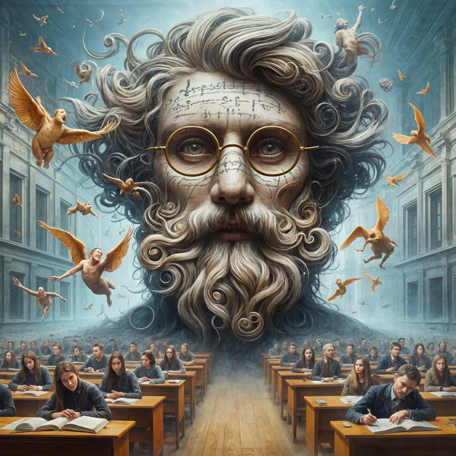 My philosophy teacher