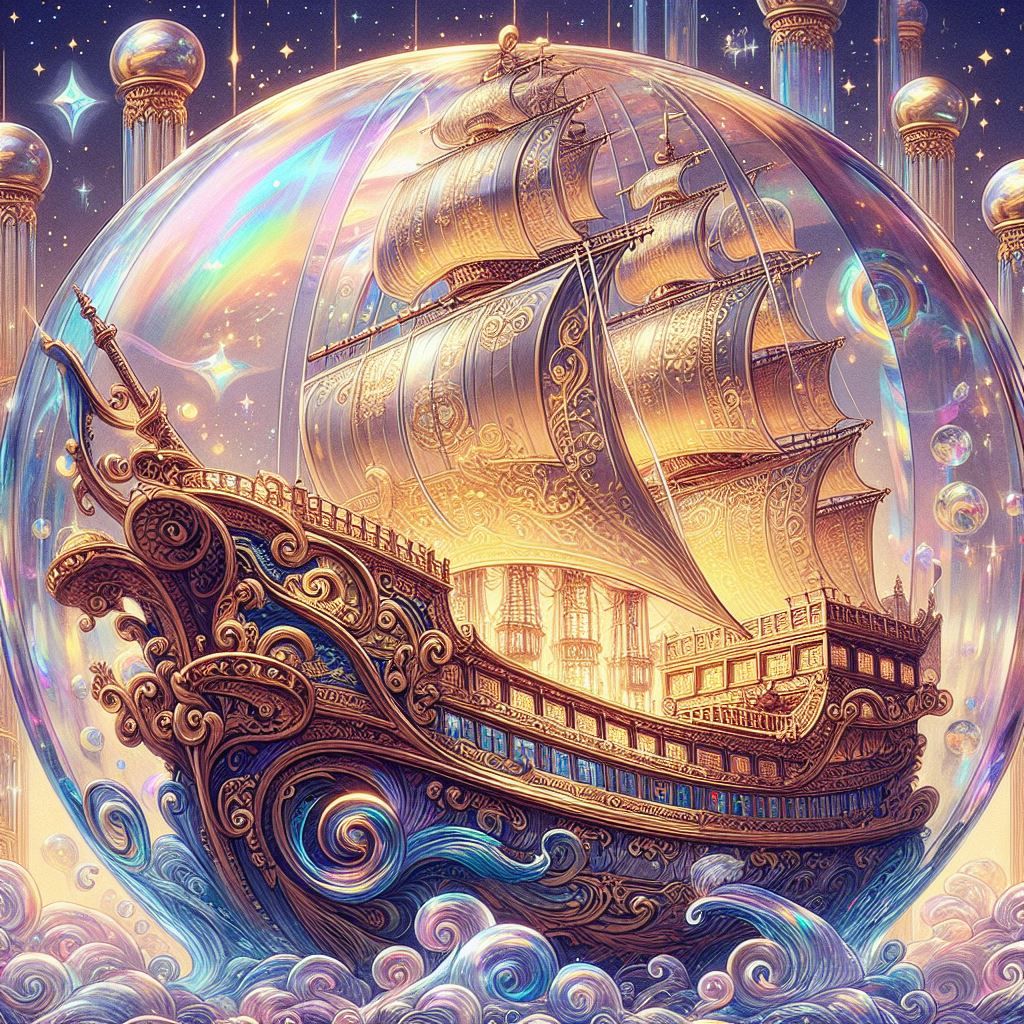 SHIP IN A BUBBLE