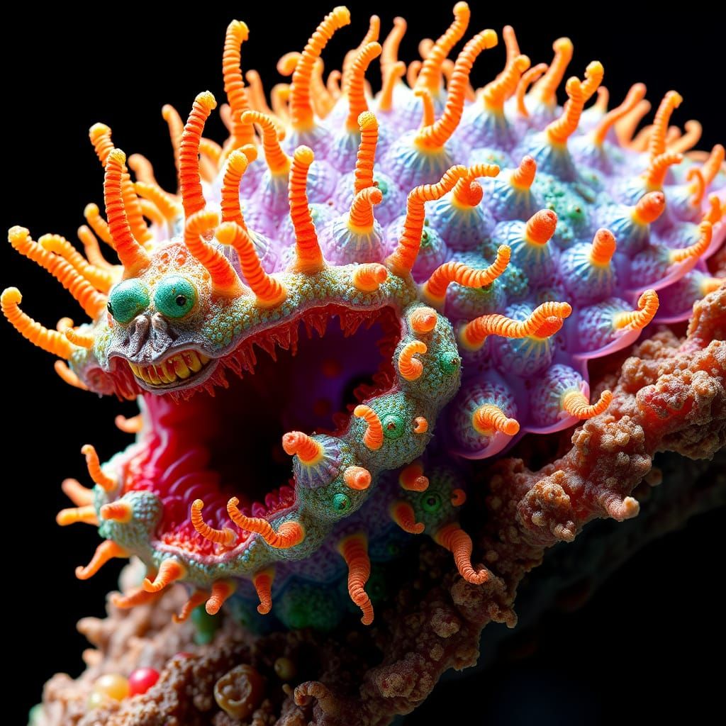 Find my face! (I have teeth!)  by @bronfoth