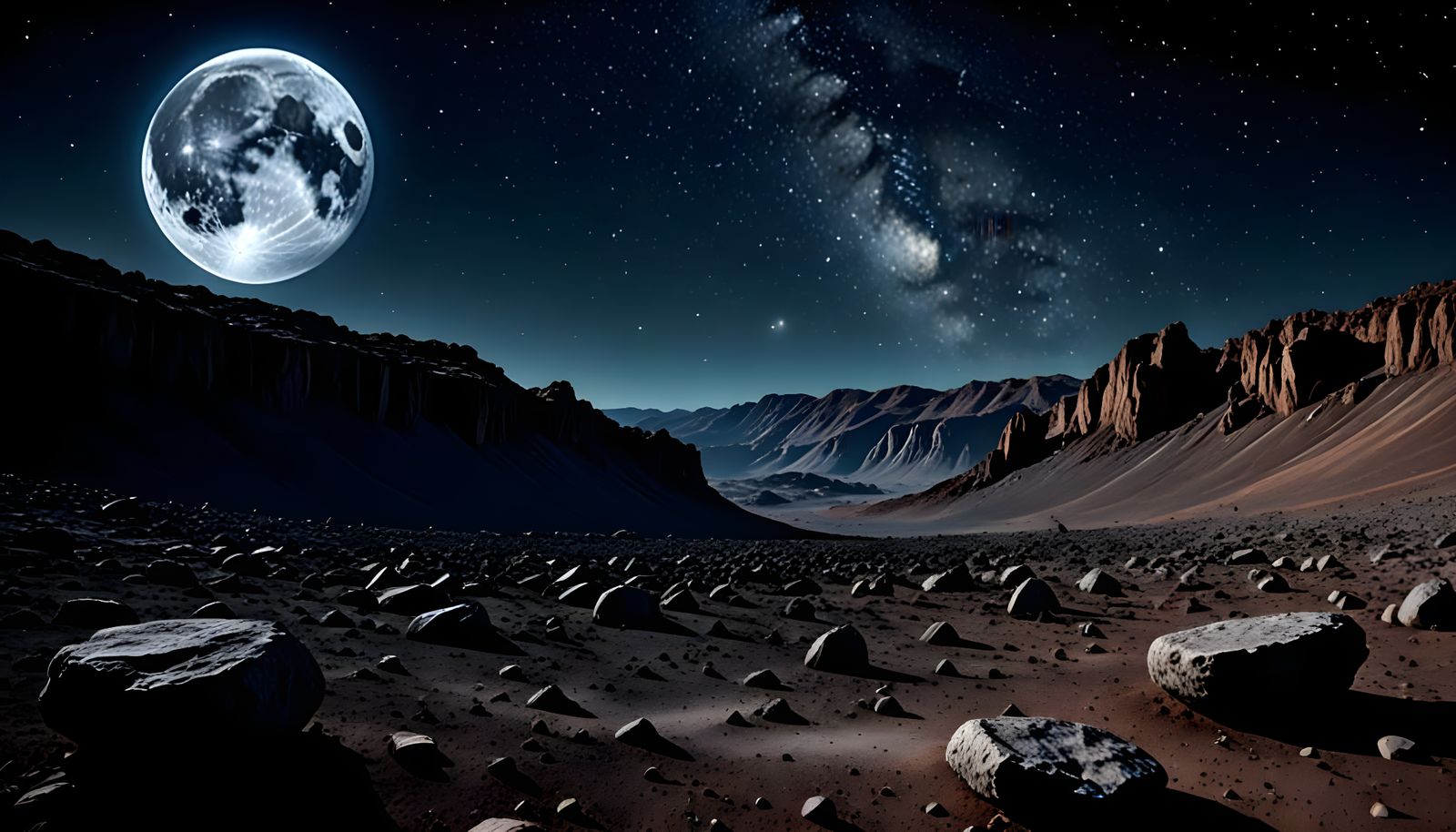 from the moon  by @Ghexghe