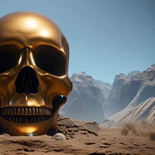 Skull art!