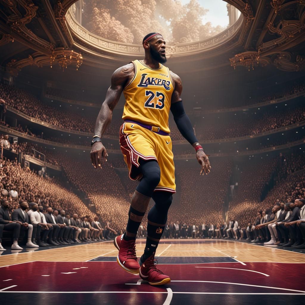 LeBron James - AI Generated Artwork - NightCafe Creator