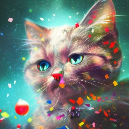 Confetti Kitty