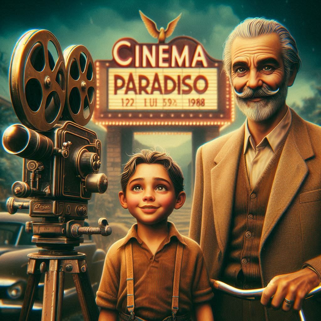 Inspired by the movie "Cinema Paradiso" (1988) directed by Giuseppe Tornatore.