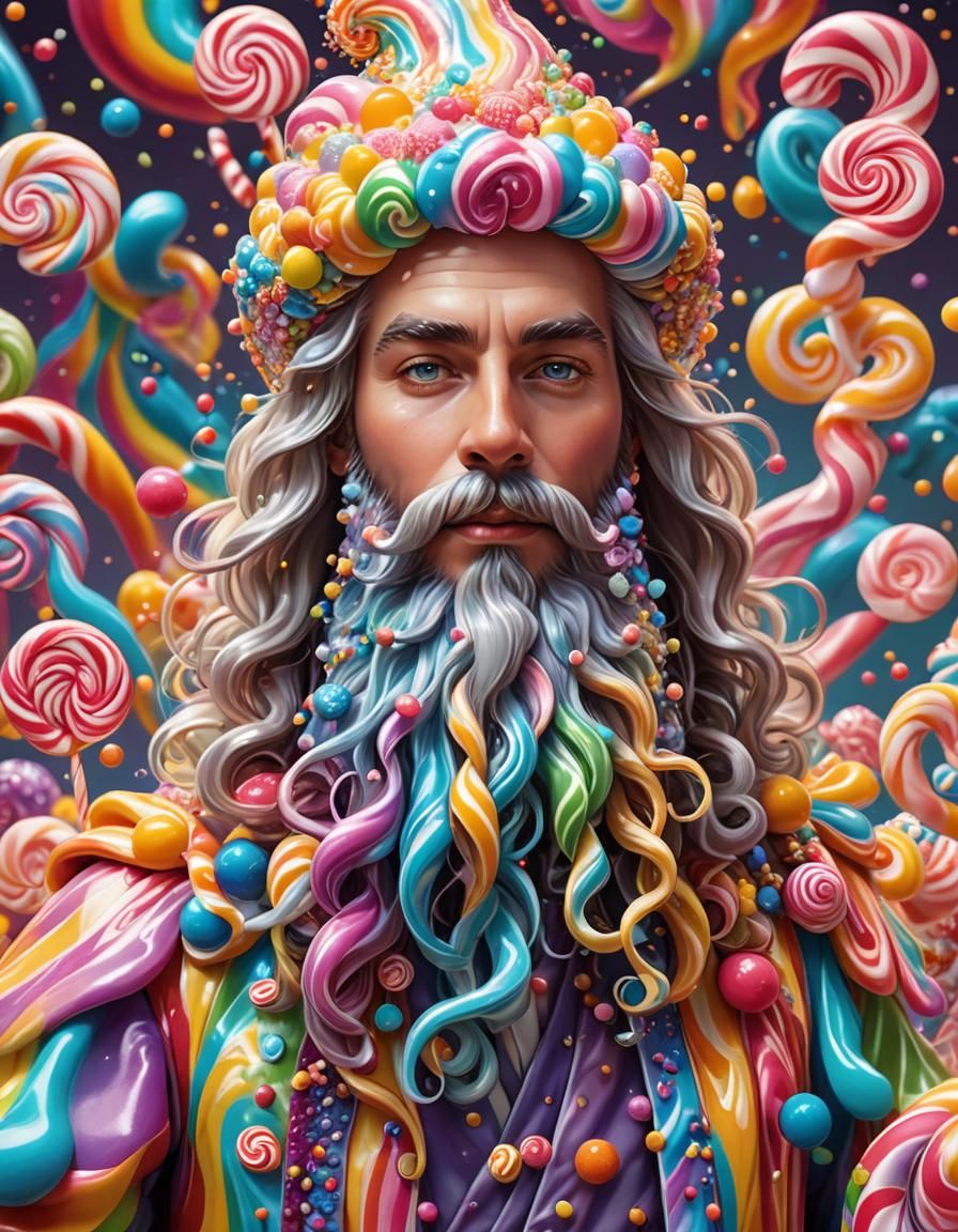 Candy Beard  by @ImaginatorLucy