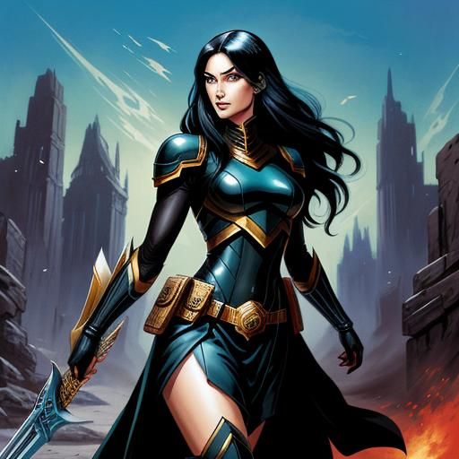 Miranda Thorn, War Goddess of Mars