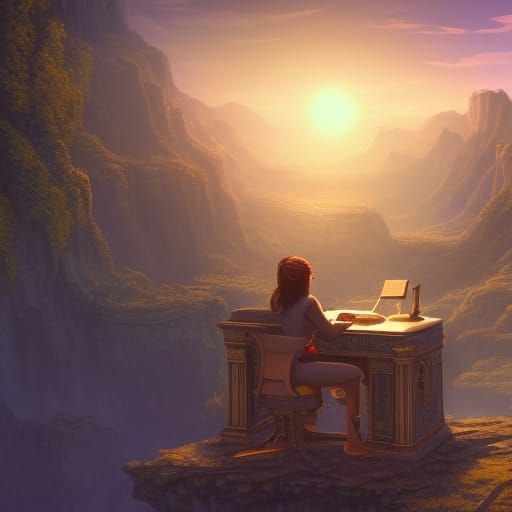 Golden Hour Drawing