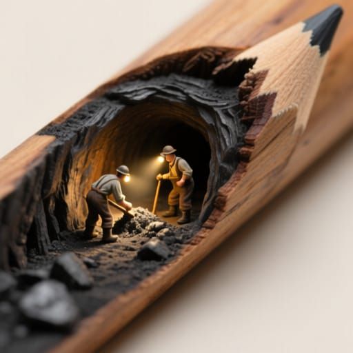 The Soul of my Pencil  by @yeuzio