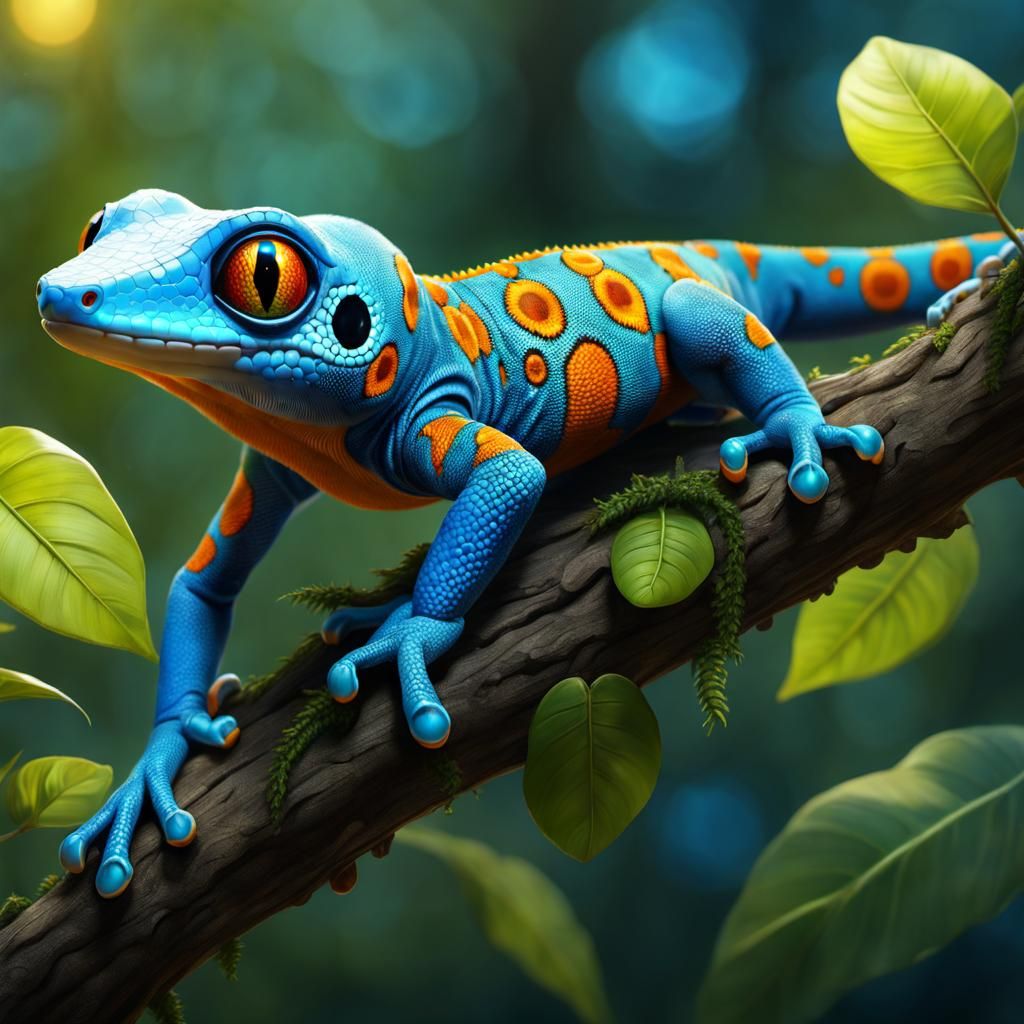  Blue Gecko