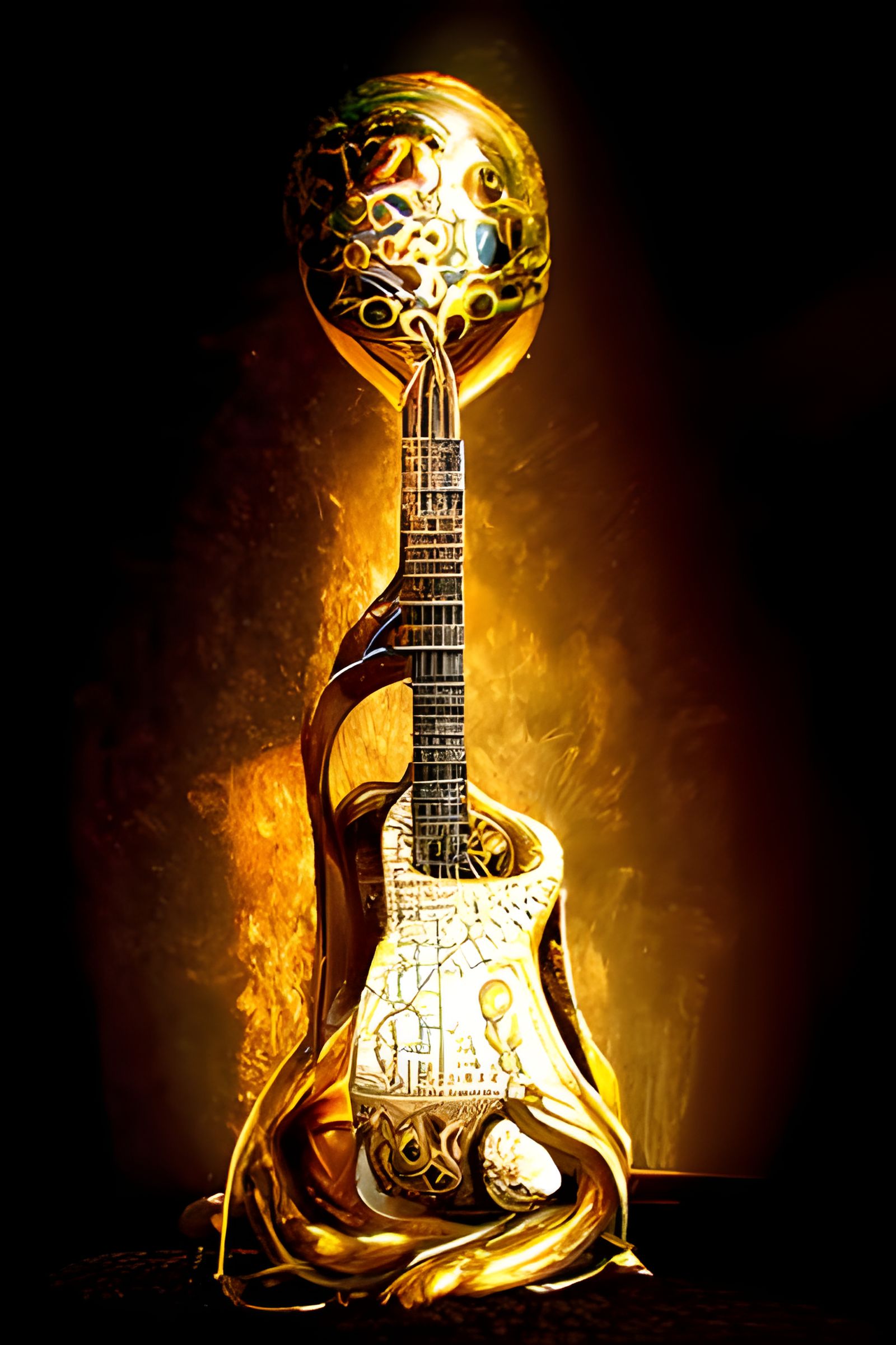 Ancient guitar