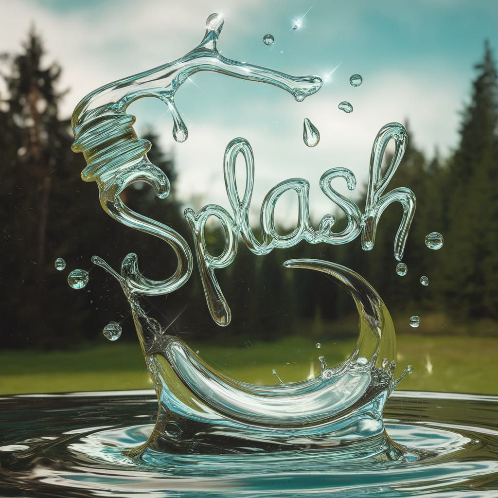 Splash bottle  by @Bebe