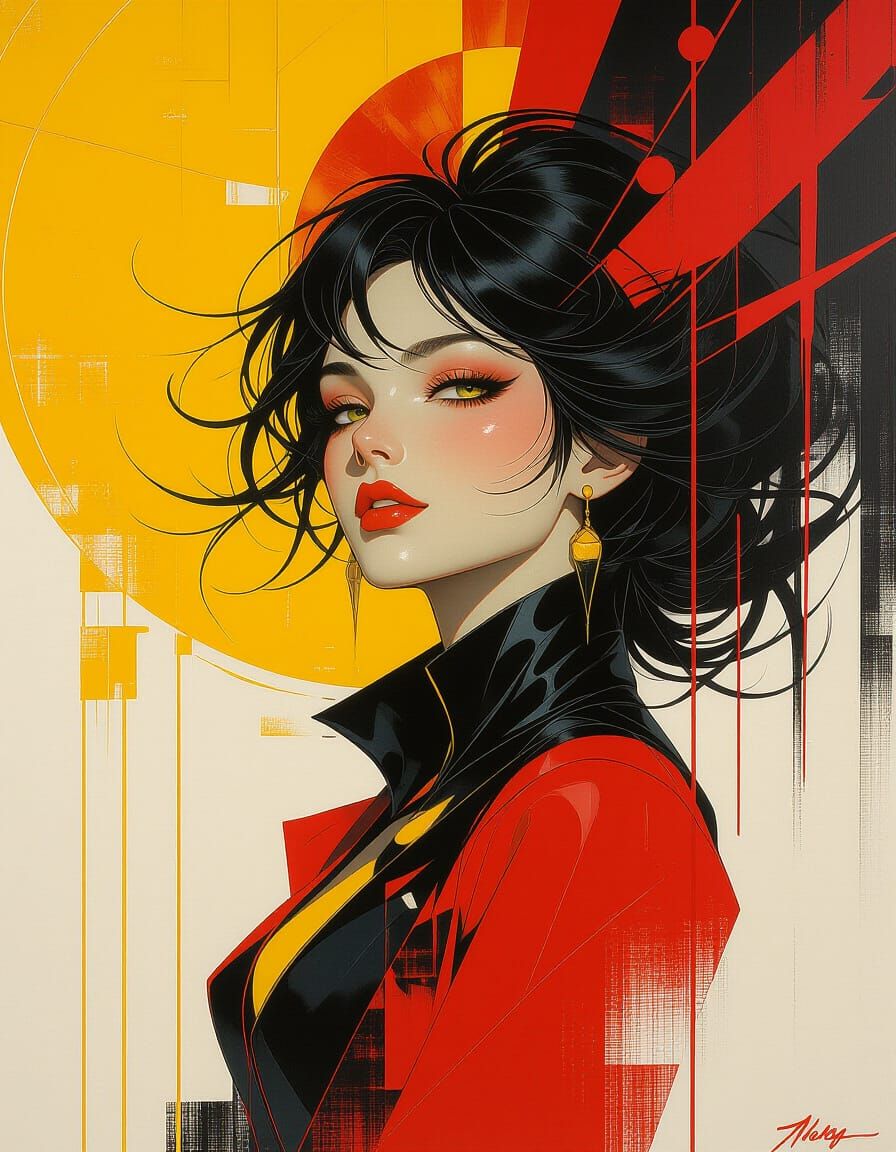 Lady (9)  by @Queen_Asha