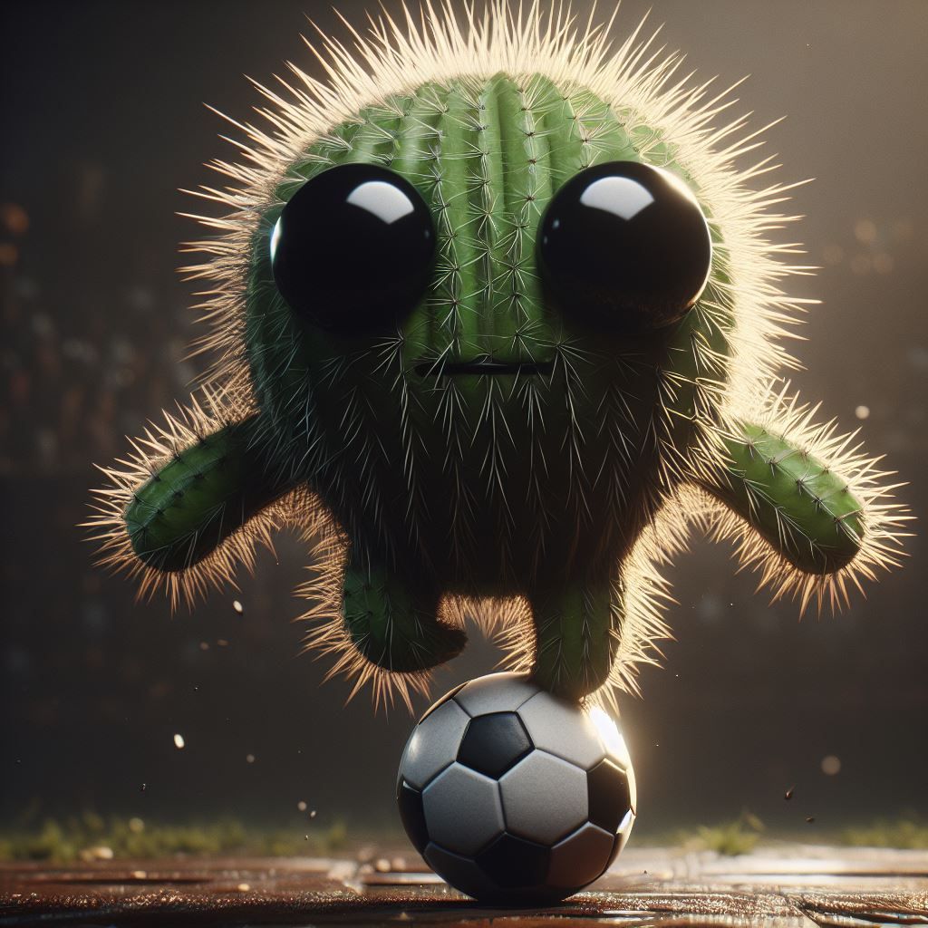 cactus play football