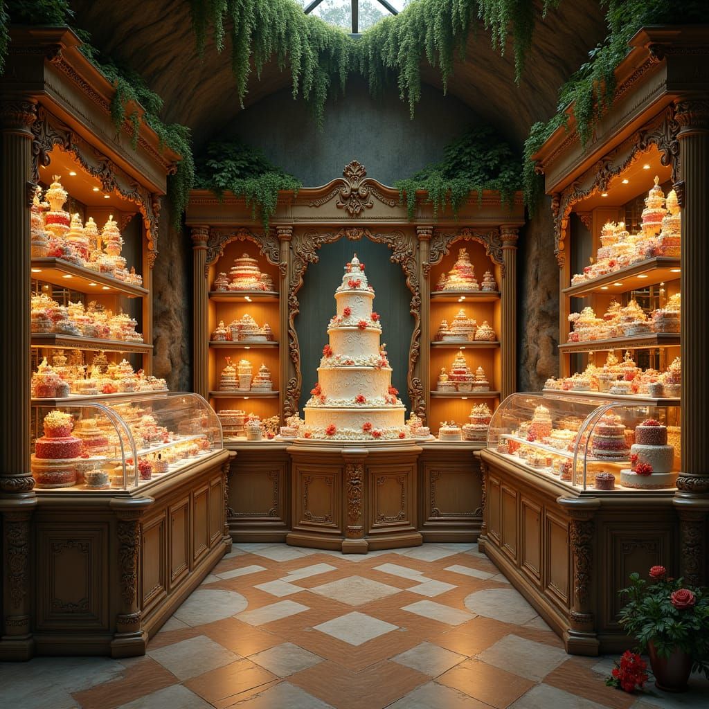 Majestic Confectionery Boutique as Ornate Dreamscape