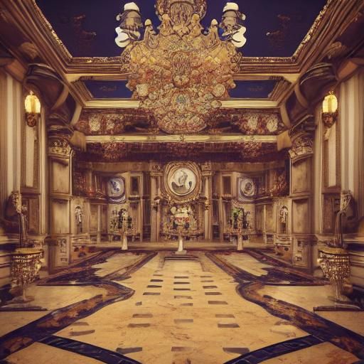Royal cafe  detailed matte painting, deep color, fantastical...