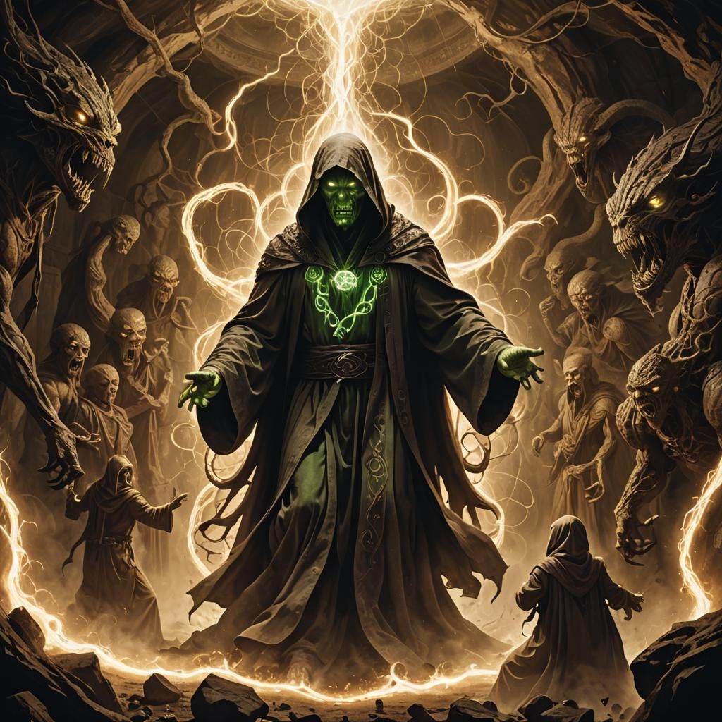 Within the confines of a secretive cult's underground chambe...