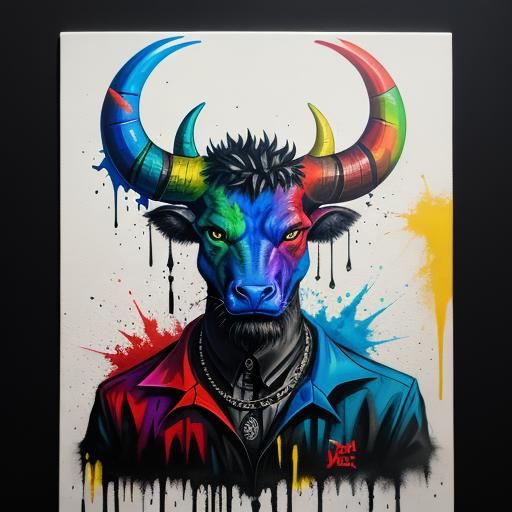 Bull man - AI Generated Artwork - NightCafe Creator