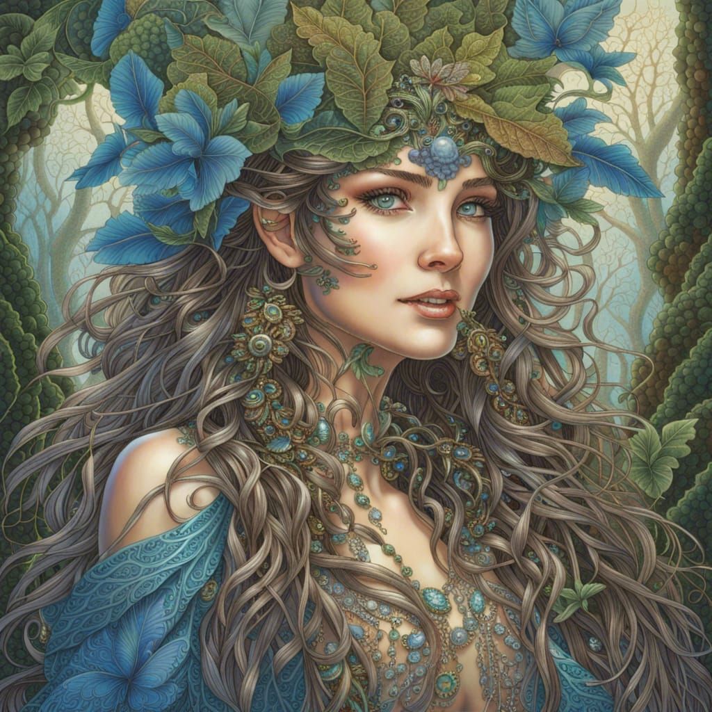 Dryad, female - AI Generated Artwork - NightCafe Creator