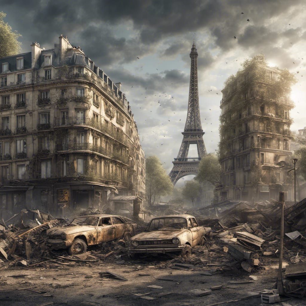 Paris in ruins